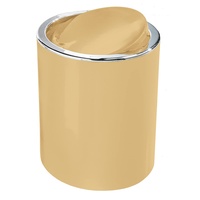 KLEINE WOLKE 5829537858 ABS Clap Kosmetikeimer, Solaris, 5L Kapazität,