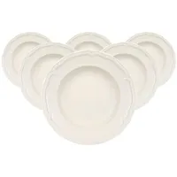 Villeroy & Boch Manoir Suppenteller Teller, Weiss