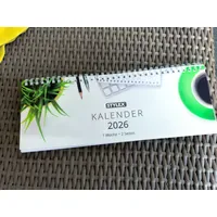 Stylex Schreibtischquerkalender 2026, 56 Blatt