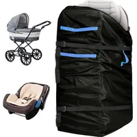 Lihao Transporttasche Kinderwagen Flugzeug 120x61x46cm Gate Check Wasserdicht 720D