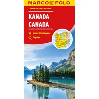 Mairdumont MARCO POLO Kontinentalkarte Kanada 1:4 Mio.