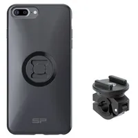 SP CONNECT Moto Bundle am Rückspiegel montiert - iPhone