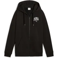 Puma Class Relaxed French Terry Kapuzenjacke Damen 01 black