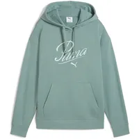 Puma Essentials Script Comfort French Terry Hoodie Damen 30