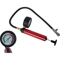 Wiltec Fahrzeug Werkzeug, 14tlg. Kühlsystemtester 14-teilig mit farbkodierten Kühlertestkappen