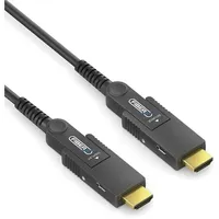 FIBERX Serie - Micro HDMI/HDMI 4K Glasfaser Verlängerung -