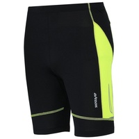Airtracks Herren Laufhose Kurz Pro Air Schwarz Neon SCHWARZ