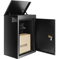 Vevor Paketbriefkasten Paketbox 0,8mm verzinkter Stahl Zahlenschloss Briefkasten Paketfach