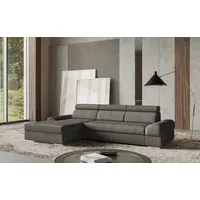 Sit&more Ecksofa SIT & MORE "Broadway L-Form", grau (fango),