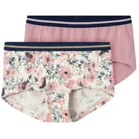 NAME IT Nkfhipster 2p Nostalgia Flower Noos, Rose, 122-128