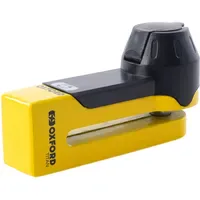 Oxford Bremsscheibenschloss gelb / schwarz