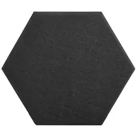 Home Deluxe Akustikpaneel Hexagon selbstklebend schwarz 20 St. 35