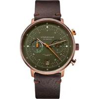 STERNGLAS S01-HC35-VI17 Herrenuhr Hamburg Chrono Bronze
