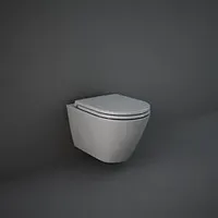 Rak Feeling WC RST23503A, spülrandlos wandhängend, grau matt