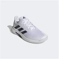 Adidas CourtJam Control Tennisschuh Cloud White / Team Navy