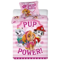 Paw Patrol Mädchen-Bettwäsche · Kinderbettwäsche/Babybettwäsche ·2 Stück, Baumwolle ·