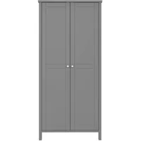 VCM ebuy24 Kleiderschrank grau.