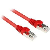 Sharkoon Patchkabel RJ45 Cat.6 SFTP - rot, 50 cm