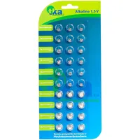 Tka Knopfzellen, 30er-Sparpaket,LR41/ LR43/ LR44/ LR621/ LR626/ LR1130