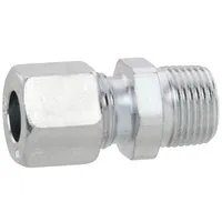 GOK Einschraubverschraubung GELRK, RVS 12 x AG R 1/2,