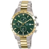 Boccia Titanium Boccia 3739-05 Herren-Chronograph Titan Grün