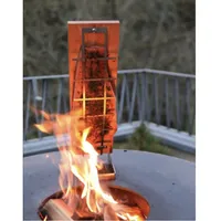 DEINWERK - Flammlachsbrett Für Feuerplatte Aus Massiver Buche Mit