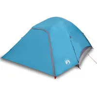 VidaXL Kuppel-Familienzelt 6 Personen Blau Wasserdicht