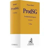 C.H. Beck Verlag Produktsicherheitsgesetz Prodsg