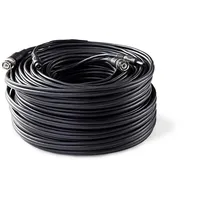 Nedis CCTVCA10BK300 - Videokabel BNC/DC, RG59, 30 m