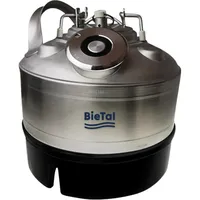 BieTal BieTal® Reinigungsbehälter Reinigungsfass 5 Liter Bierleitung reinigen KEG