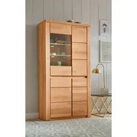 Home Affaire Vitrine »Burani« grifflose Optik, beige