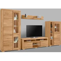 Home Affaire Wohnwand »Denis«, (Set, 4 St.), teilmassives Holz
