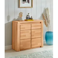Home Affaire »Burano,90cm breit,35 cm tief, Fronten Massivholz«, Holz