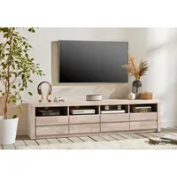Home Affaire Lowboard »Silkeborg«, schöne grifflose Optik,Breite 180 cm