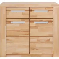 Home Affaire Sideboard HOME AFFAIRE "Kolding", beige (kernbuche teilmassiv),