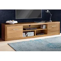 Home Affaire »Logo,200cm breit,42 cm tief, Fronten Massivholz, Kabeldurchführung«,