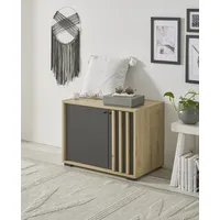 HBZ VOLANO Garderobenbank, BxHxT 64x48x38 cm (B/H/T)