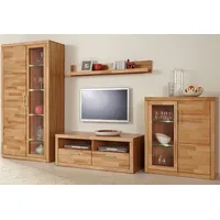 Home Affaire Wohnwand »Logo«, (Set, 4 St.), teilmassives Holz