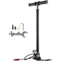 Vevor PCP-Handpumpe, 4-stufig, 30 MPa 4500 PSI Hochdruck-PCP-Luftgewehr-Füllbügelpumpe mit