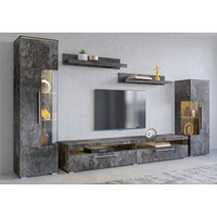 INOSIGN Wohnwand »India,Breite 290cm moderne Mediawand ohne Beleuchtung«, (Set,