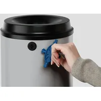 Proregal Robuster Papierkorb mit Wandhalterung | 24 Liter, HxBxT