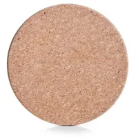 Zeller Untersetzer Ø 14 cm Holz, Textil, Natur Braun