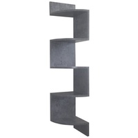 Hti-Living Eckregal mit 5 Ablageflächern Thekla Beton