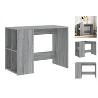 VidaXL Schreibtisch Grau Sonoma 102x50x75 cm Holzwerkstoff