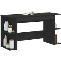 VidaXL Schreibtisch Schwarz 140x50x75 cm Holzwerkstoff