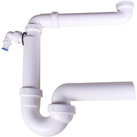 Dallmer Raumspar-Siphon 121 SL, 1 1/2" x DN 50,