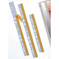 Probeco 50 Probeco Heftstreifen, selbstklebend transparent Kunststoff