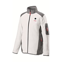 Flex Akku-Herren-Heizjacke, Fleece, weiß, Größe M - weiss -