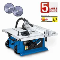 SCHEPPACH Tischkreissäge HS105 Profi Gerät 2000W Schnitthöhe 75mm 2.
