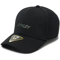 OAKLEY Apparel 6 Panel Stretch Metallic Kappe - Blackout